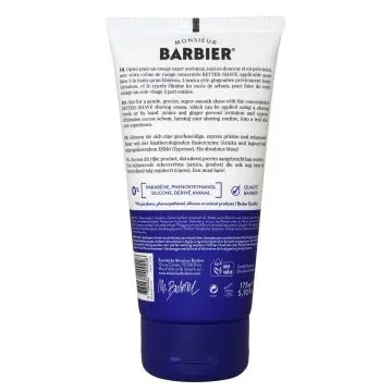 Better Shave Crème de Rasage 175ml - Monsieur Barbier - Soin - Visuel 3