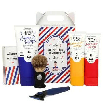 THE SUPER DADDY BOX Coffret de rasage pour homme 75ml + 175ml + 75ml - Monsieur Barbier - Soin - Visuel 3
