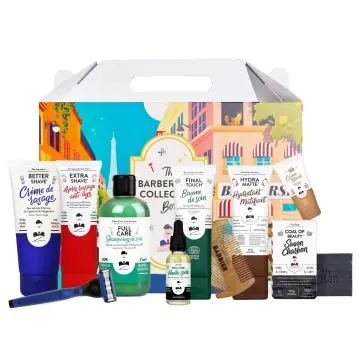 Coffret Barbershop Collection Rasage, Soin de la Barbe, Coiffage & Soins Visage  - Monsieur Barbier - Soin - Visuel 1 Coffret Barbershop Collection Rasage, Soin de la Barbe, Coiffage & Soins Visage  - Monsieur Barbier - Soin - Visuel 1