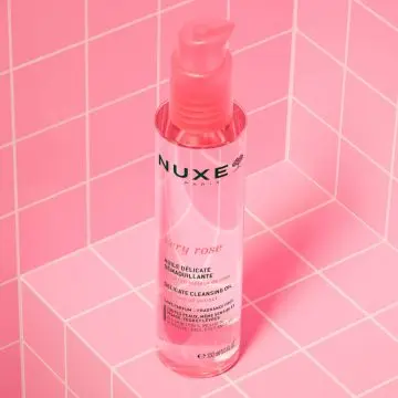 Very Rose Huile Délicate Démaquillante 150ml - Nuxe - Soin - Visuel 2 Very Rose Huile Délicate Démaquillante 150ml - Nuxe - Soin - Visuel 2