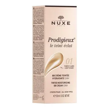 Prodigieux Le Teint Éclat BB Crème Teintée Hydratante 24H 01 Teinte Claire - Nuxe - Soin - Visuel 2