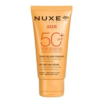 Nuxe Sun Crème Solaire Fondante Visage SPF50+ 50ml - Nuxe - Soin - Visuel 1 Nuxe Sun Crème Solaire Fondante Visage SPF50+ 50ml - Nuxe - Soin - Visuel 1