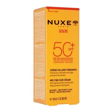 Nuxe Sun Crème Solaire Fondante Visage SPF50+ 50ml - Nuxe - Soin - Visuel 2 Nuxe Sun Crème Solaire Fondante Visage SPF50+ 50ml - Nuxe - Soin - Visuel 2