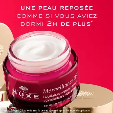 Merveillance Lift La Crème Concentrée de Nuit 50ml - Nuxe - Soin - Visuel 3