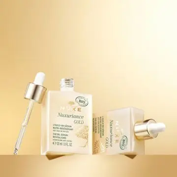 Nuxuriance Gold L'Huile-en-Sérum Nutri-Régénérant 30ml - Nuxe - Soin - Visuel 3