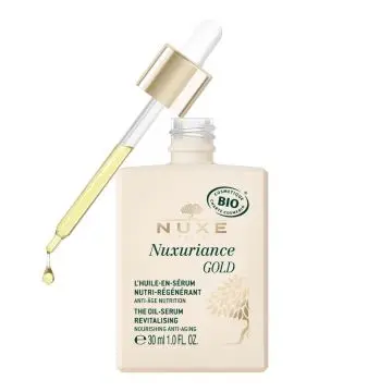 Nuxuriance Gold L'Huile-en-Sérum Nutri-Régénérant 30ml - Nuxe - Soin - Visuel 4