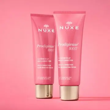 Crème Soyeuse Multi-Correction CREME PRODIGIEUSE® BOOST Tube pompe 40 ML - Nuxe - Soin - Visuel 3