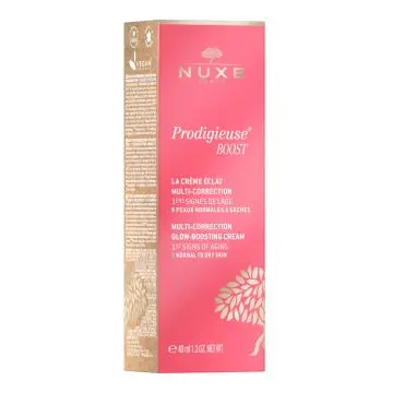 Crème Soyeuse Multi-Correction CREME PRODIGIEUSE® BOOST Tube pompe 40 ML - Nuxe - Soin - Visuel 4