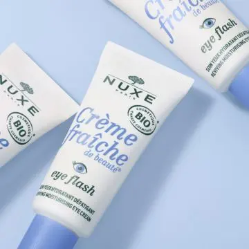 Crème Fraîche de Beauté® Eye Flash - Soin Yeux Hydratant Défatigant 15ml - Nuxe - Soin - Visuel 4