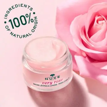 Very Rose Baume Lèvres à la Rose 15g - Nuxe - Soin - Visuel 2
