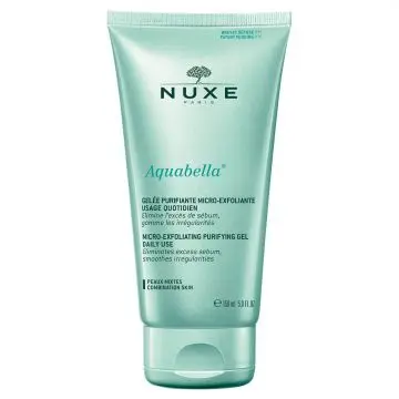 Aquabella® Gelée Purifiante Micro-Exfoliante usage quotidien  AQUABELLA® Tube 150 ML - Nuxe - Soin - Visuel 1