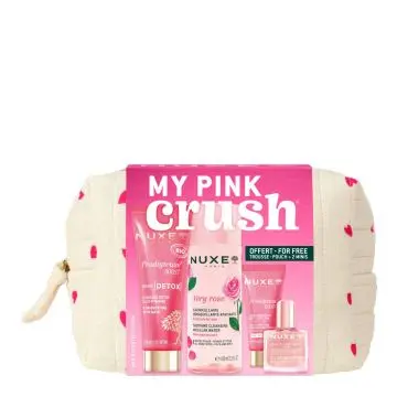 Trousse Mes Essentiels Rose Eau Micellaire, Crème Visage, Masque Visage & Huile Multi-Fonctions  - Nuxe - Soin - Visuel 1 Trousse Mes Essentiels Rose Eau Micellaire, Crème Visage, Masque Visage & Huile Multi-Fonctions  - Nuxe - Soin - Visuel 1