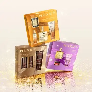 Coffret La Collection Prodigieux Huile Sèche Multi-Fonctions, Gel Douche, Parfum & Bougie  - Nuxe - Soin - Visuel 3
