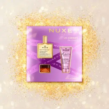 Coffret Les Iconiques Huile Sèche Multi-Fonctions, Shampooing & Baume à Lèvres  - Nuxe - Soin - Visuel 2