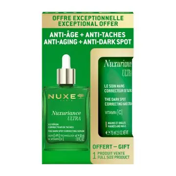 Coffret Nuxuriance Ultra Sérum Visage & Soin Mains  - Nuxe - Soin - Visuel 1