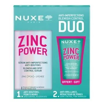Coffret Zinc Power Duo Anti-Imperfections  - Nuxe - Soin - Visuel 1