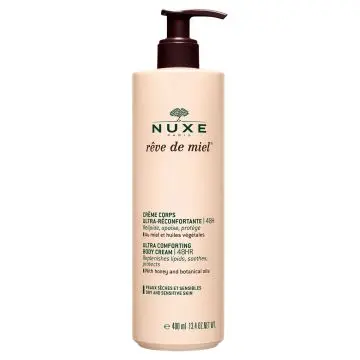 Crème Corps Ultra-Réconfortante 48H Rêve de miel® RÊVE DE MIEL® Flacon pompe 400ml - Nuxe - Soin - Visuel 1