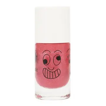Vernis Enfant Kitty - Grenadine Pailleté  - Nailmatic - Maquillage - Visuel 1