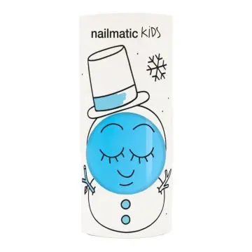 Vernis à l'eau Bleu  - Nailmatic - Maquillage - Visuel 1