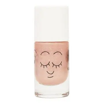 Vernis Enfant Peachy - Pêche Pailleté  - Nailmatic - Maquillage - Visuel 1