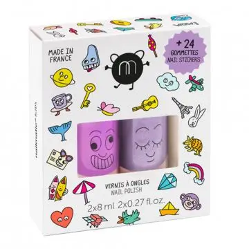 Coffret WOW Vernis enfant & Gommettes  - Nailmatic - Maquillage - Visuel 1