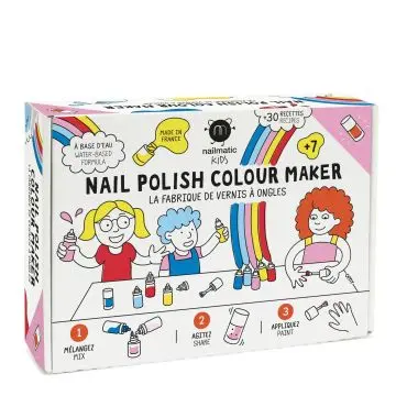 La Fabrique de Vernis à Ongles Kit Vernis à Ongles Enfant à Créer  - Nailmatic - Maquillage - Visuel 1 La Fabrique de Vernis à Ongles Kit Vernis à Ongles Enfant à Créer  - Nailmatic - Maquillage - Visuel 1
