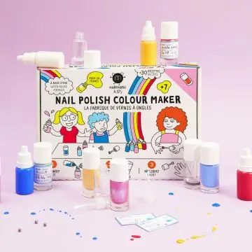 La Fabrique de Vernis à Ongles Kit Vernis à Ongles Enfant à Créer  - Nailmatic - Maquillage - Visuel 2 La Fabrique de Vernis à Ongles Kit Vernis à Ongles Enfant à Créer  - Nailmatic - Maquillage - Visuel 2