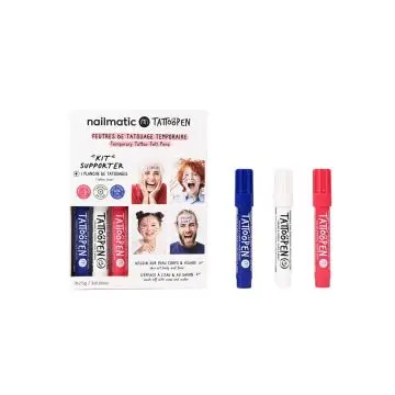 Coffret Tattoopen Kit Supporter Maquillage   - Nailmatic - Maquillage - Visuel 2 Coffret Tattoopen Kit Supporter Maquillage   - Nailmatic - Maquillage - Visuel 2