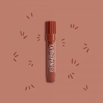 Tattoopen Feutre Tatouage Temporaire Marron - Nailmatic - Maquillage - Visuel 2