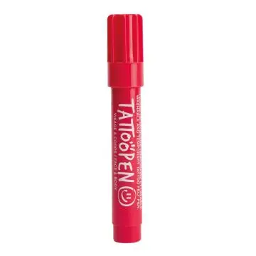 Tattoopen Feutre Tatouage Temporaire Rouge - Nailmatic - Maquillage - Visuel 1