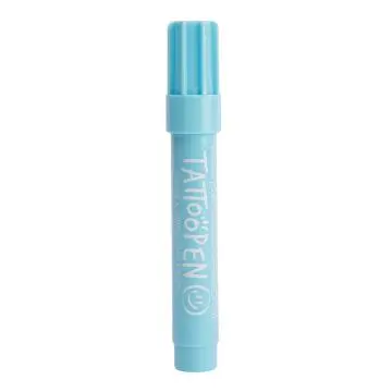 Tattoopen Feutre Tatouage Temporaire Bleu Ciel - Nailmatic - Maquillage - Visuel 1