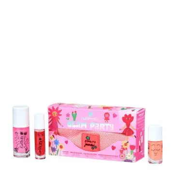 Coffret Glam Party  Sac Banane, Brillant à Lèvres, Gel Pailleté Corps & Vernis à Ongles  - Nailmatic - Maquillage - Visuel 2