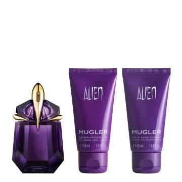 Coffret Alien Eau de Parfum 30ml, Gel Douche & Lait Corps  - Mugler - Parfum - Visuel 2
