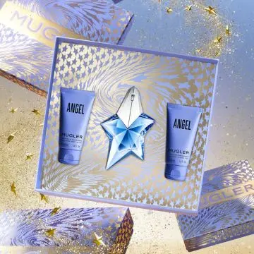 Coffret Angel Eau de Parfum 25ml, Gel Douche & Lait Corps  - Mugler - Parfum - Visuel 4
