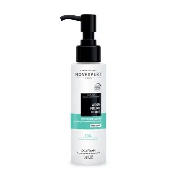 Lotion Peeling de nuit Soin Traitant Flacon pompe 115ml - Novexpert - Soin - Visuel 1