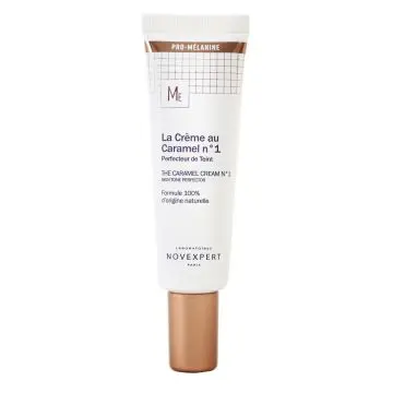 La Crème au Caramel Effet Bonne Mine & Teint Zéro Défaut Éclat Ivoire - Novexpert - Maquillage - Visuel 1
