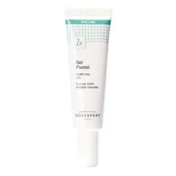 Trio Zinc Gel Pureté Tube 30ml - Novexpert - Soin - Visuel 1
