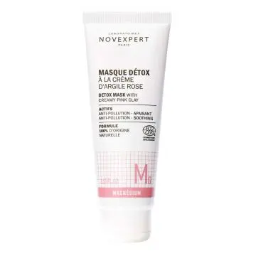 Masque Détox À la Crème d'Argile Rose  - Novexpert - Soin - Visuel 1