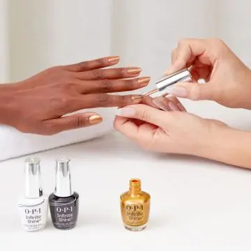 Metallic Mega Mix Infinite Shine - Vernis à Ongles Effet Gel 2000 Karats - OPI - Maquillage - Visuel 4