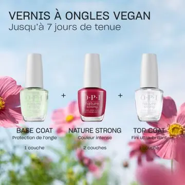 Natural Strong Vernis de Protection Vegan Top Coat - OPI - Maquillage - Visuel 3