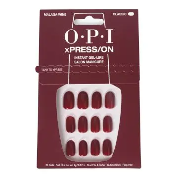 xPRESS/ON Kit Complet de Pose de Faux Ongles Malaga Wine - OPI - Maquillage - Visuel 1