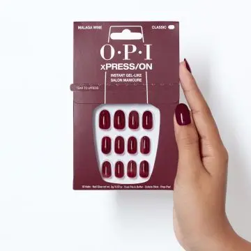 xPRESS/ON Kit Complet de Pose de Faux Ongles Malaga Wine - OPI - Maquillage - Visuel 4
