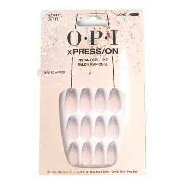 xPRESS/ON Kit Complet de Pose de Faux Ongles I Want It, I Got It - OPI - Maquillage - Visuel 1