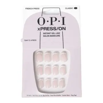 xPRESS/ON Kit Complet de Pose de Faux Ongles French Press - OPI - Maquillage - Visuel 1