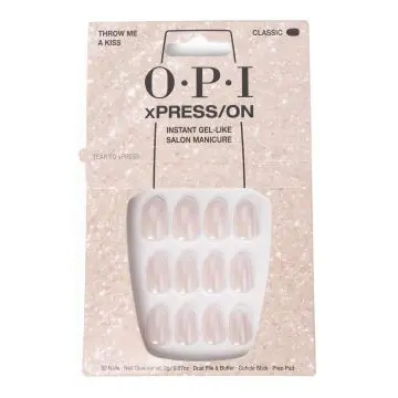 xPRESS/ON Kit Complet de Pose de Faux Ongles Throw Me a Kiss - OPI - Maquillage - Visuel 1