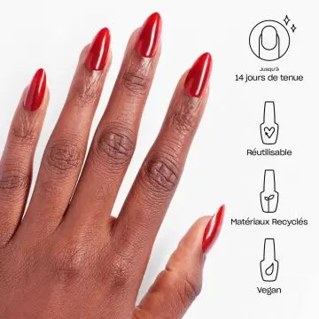 Wicked xPRESS/ON - Kit Complet de Pose de Faux Ongles Totally Ozmopolitan - OPI - Maquillage - Visuel 2