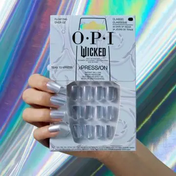 Wicked xPRESS/ON - Kit Complet de Pose de Faux Ongles Floating Over Oz - OPI - Maquillage - Visuel 4