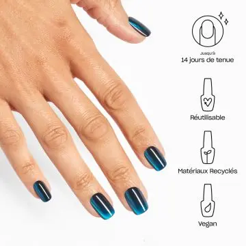 Metallic Mega Mix xPRESS/ON - Kit Complet de Pose de Faux Ongles Neptune In - OPI - Accessoire - Visuel 3