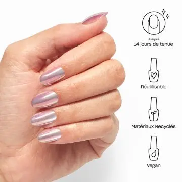 Metallic Mega Mix xPRESS/ON - Kit Complet de Pose de Faux Ongles Space Jamz - OPI - Accessoire - Visuel 3