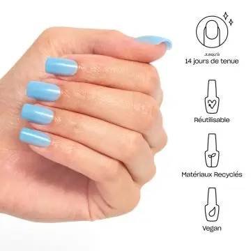 OPI'm Dreaming xPRESS/ON - Kit Complet de Pose de Faux Ongles Happy Play-ce - OPI - Maquillage - Visuel 3